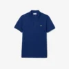 L.12.12 Piqué-polo voor heren met slanke pasvorm