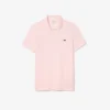 L.12.12 Piqué-polo voor heren met slanke pasvorm