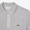 L.12.12 Piqué-polo voor heren met slanke pasvorm