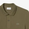 L.12.12 Piqué-polo voor heren met slanke pasvorm