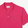 L.12.12 Piqué-polo voor heren met slanke pasvorm
