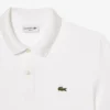 L.12.12 Piqué-polo voor heren met slanke pasvorm