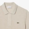 L.12.12 Piqué-polo voor heren met slanke pasvorm