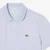 L.12.12 Piqué-polo voor heren met slanke pasvorm