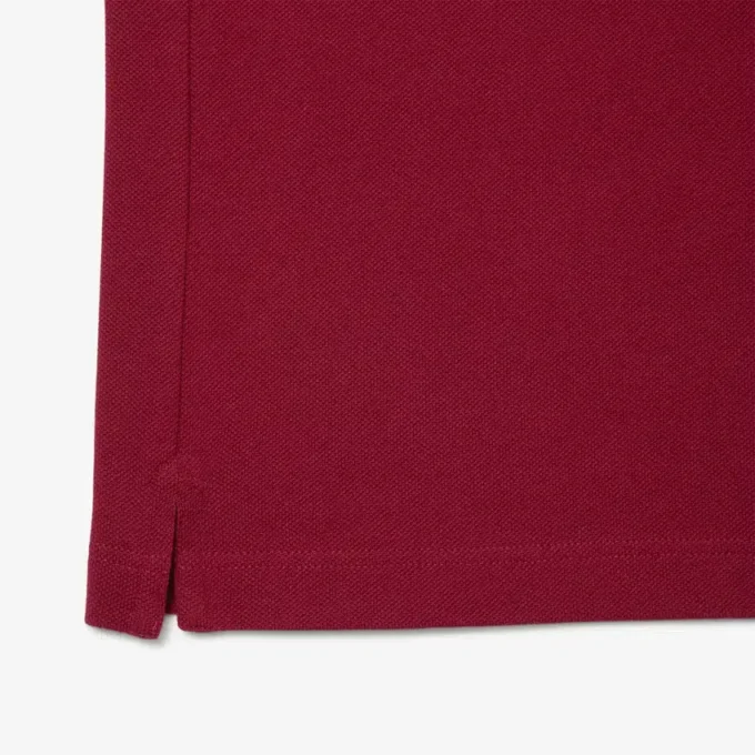 L.12.12 Piqué-polo voor heren met slanke pasvorm