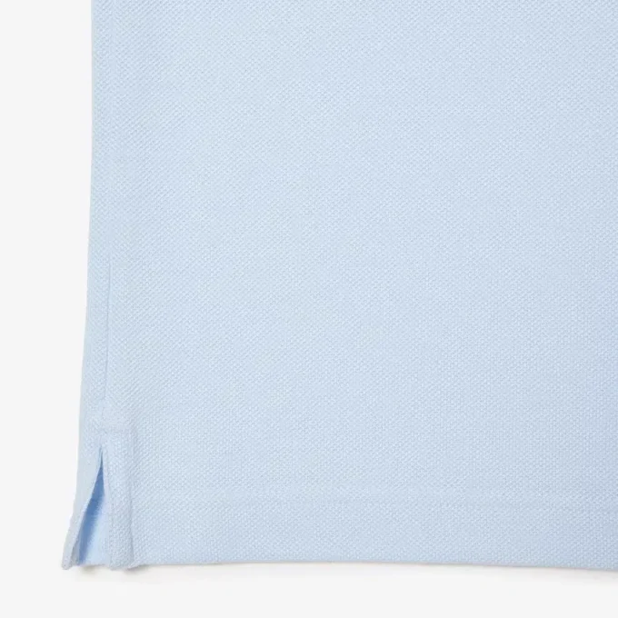 L.12.12 Piqué-polo voor heren met slanke pasvorm
