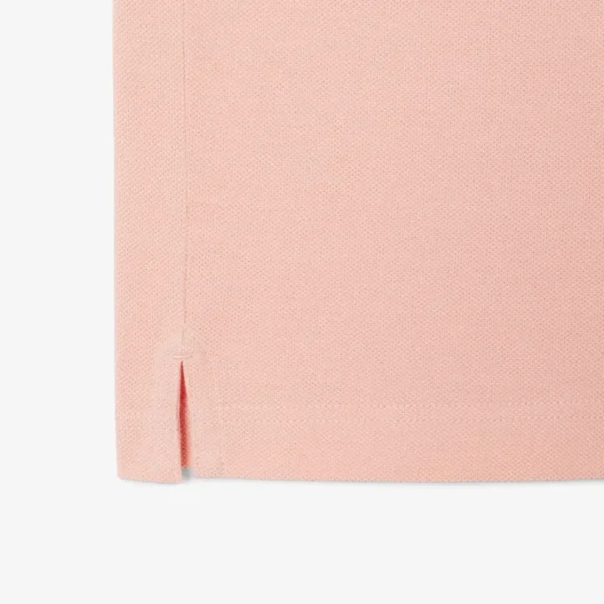 L.12.12 Piqué-polo voor heren met slanke pasvorm