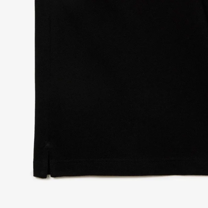L.12.12 Piqué-polo voor heren met slanke pasvorm