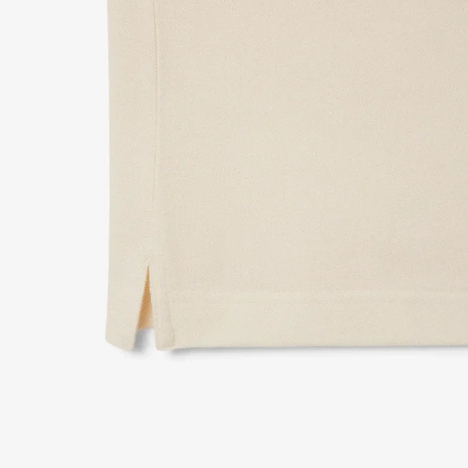 L.12.12 Piqué-polo voor heren met slanke pasvorm
