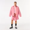 L.12.12 Piqué-polo voor heren met slanke pasvorm
