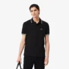 L.12.12-polo met accenten voor heren, regular fit