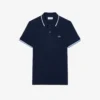 L.12.12-polo met accenten voor heren, regular fit