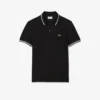 L.12.12-polo met accenten voor heren, regular fit