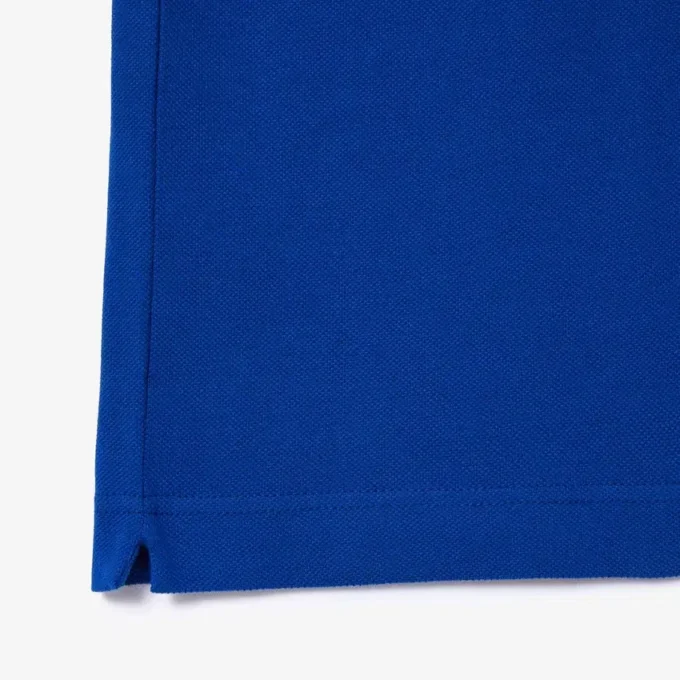 L.12.12-polo met badge voor heren, klassieke pasvorm