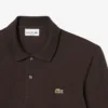 L.12.12-Polo met lange mouwen en klassieke pasvorm voor heren