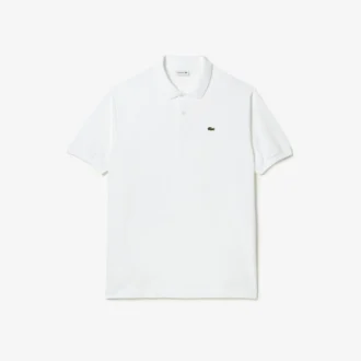 L.12.12-Polo voor heren met lange pasvorm