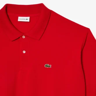 L.12.12-Polo voor heren met lange pasvorm
