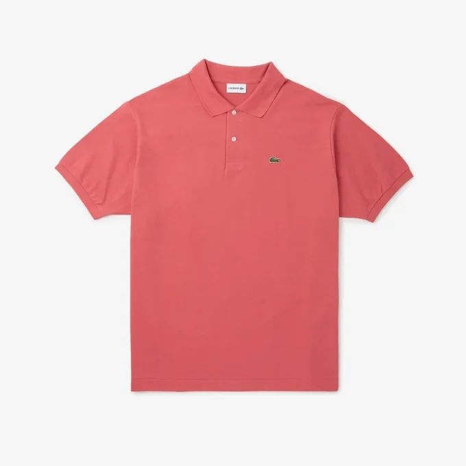 L.12.12-Polo voor heren met ruime pasvorm
