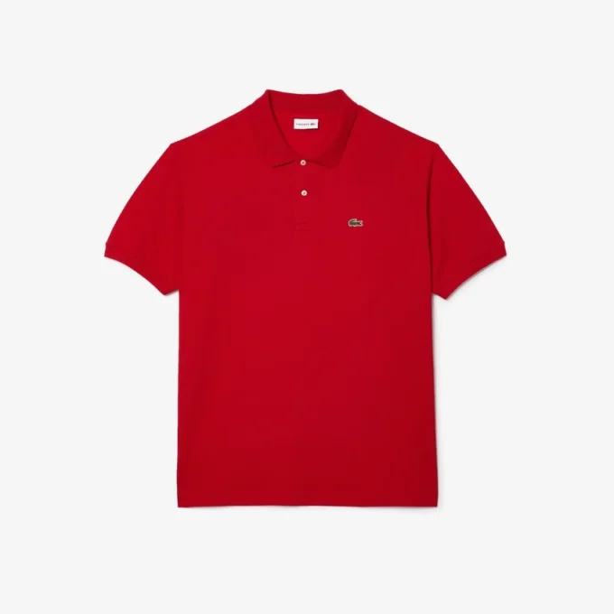 L.12.12-Polo voor heren met ruime pasvorm