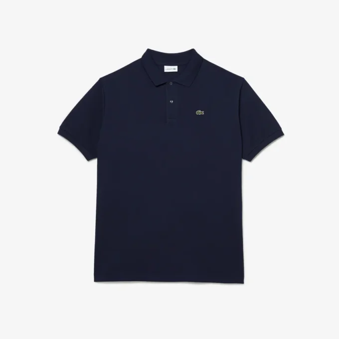 L.12.12-Polo voor heren met ruime pasvorm