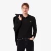 L.12.12 slim fit herenpolo met lange mouwen