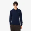 L.12.12 slim fit herenpolo met lange mouwen