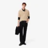 L.12.12 slim fit herenpolo met lange mouwen