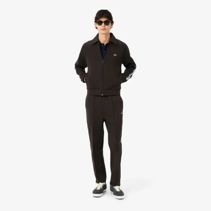 L.12.12 slim fit herenpolo met lange mouwen