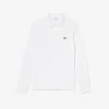 L.12.12 slim fit herenpolo met lange mouwen