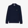 L.12.12 slim fit herenpolo met lange mouwen