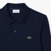 L.12.12 slim fit herenpolo met lange mouwen