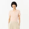 L.12.D Slim Fit stretch mini-polo voor dames
