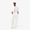 L.12.D Slim Fit stretch mini-polo voor dames