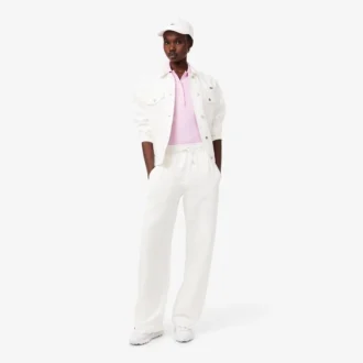 L.12.D Slim Fit stretch mini-polo voor dames