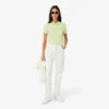 L.12.D Slim Fit stretch mini-polo voor dames
