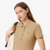 L.12.D Slim Fit stretch mini-polo voor dames