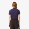 L.12.D Slim Fit stretch mini-polo voor dames
