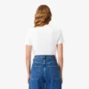 L.12.D Slim Fit stretch mini-polo voor dames
