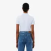 L.12.D Slim Fit stretch mini-polo voor dames