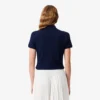 L.12.D Slim Fit stretch mini-polo voor dames