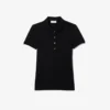 L.12.D Slim Fit stretch mini-polo voor dames