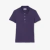 L.12.D Slim Fit stretch mini-polo voor dames