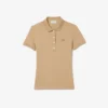 L.12.D Slim Fit stretch mini-polo voor dames