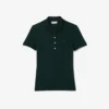 L.12.D Slim Fit stretch mini-polo voor dames