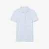L.12.D Slim Fit stretch mini-polo voor dames