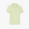 L.12.D Slim Fit stretch mini-polo voor dames