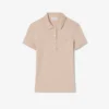 L.12.D Slim Fit stretch mini-polo voor dames