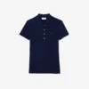 L.12.D Slim Fit stretch mini-polo voor dames
