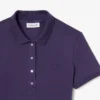 L.12.D Slim Fit stretch mini-polo voor dames