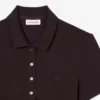 L.12.D Slim Fit stretch mini-polo voor dames